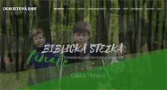 Desktop Screenshot of dorostovaunie.cz